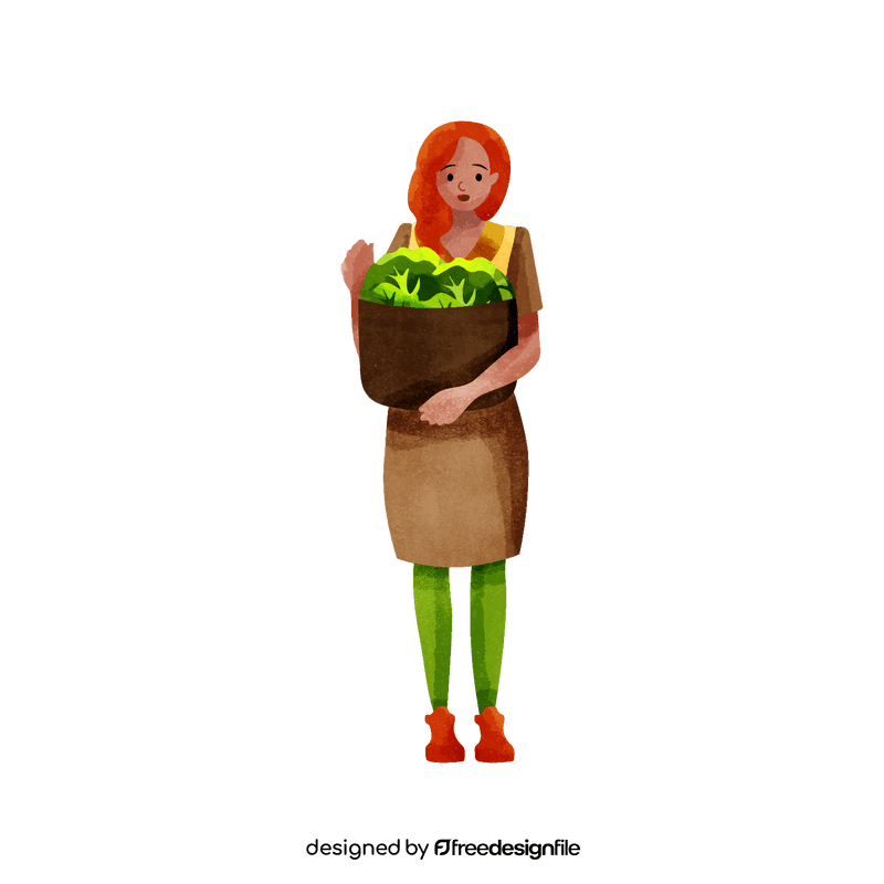 Greengrocer clipart