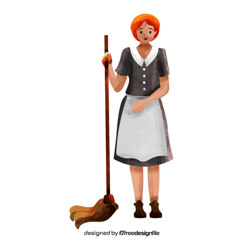 Housekeeper clipart