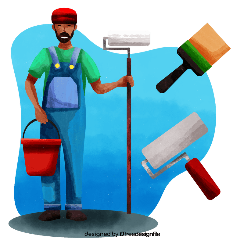 Painter vector