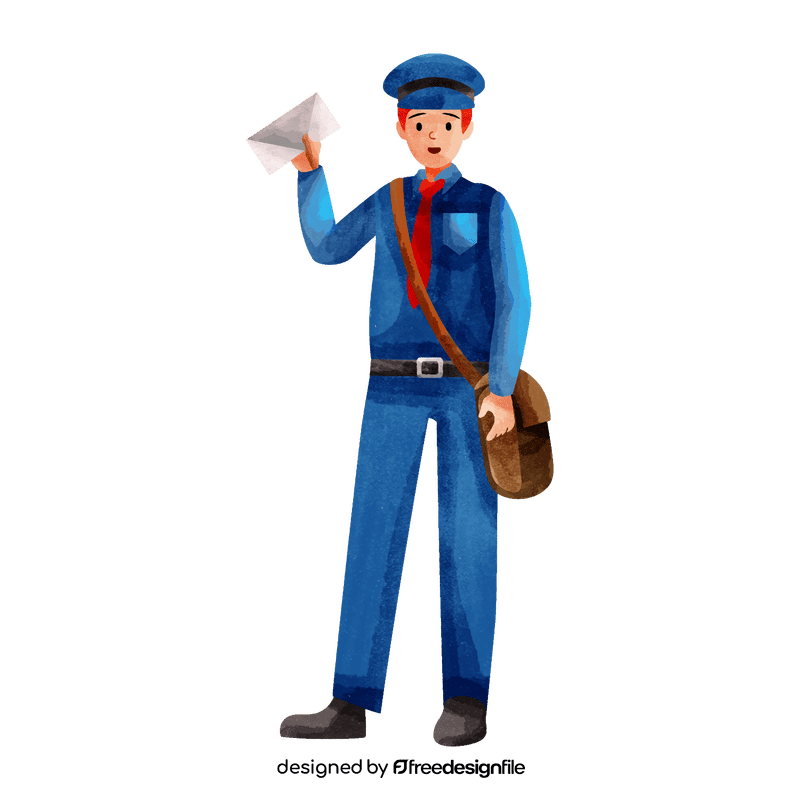 Postman clipart