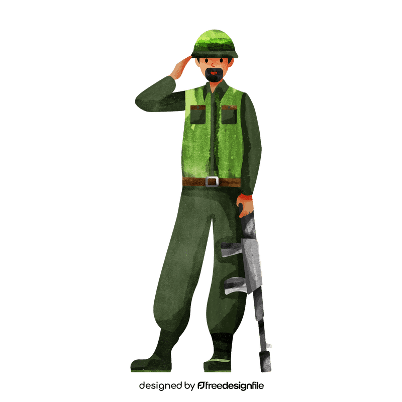 Soldier clipart