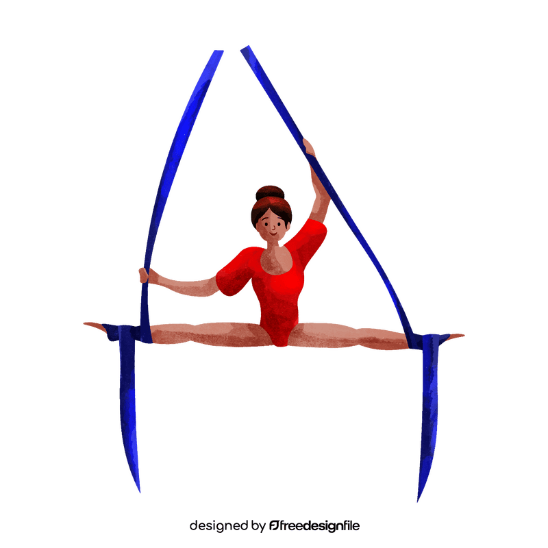 Aerialist clipart