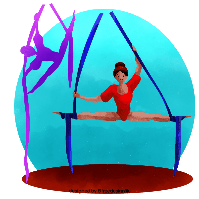 Aerialist vector