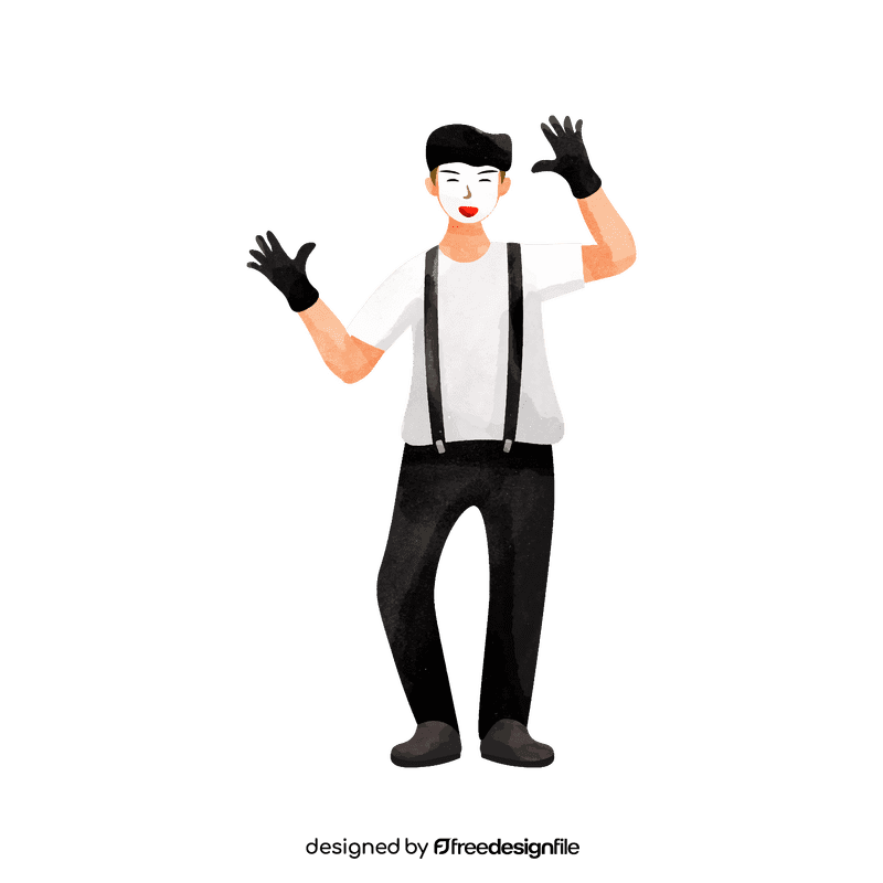 Mime clipart