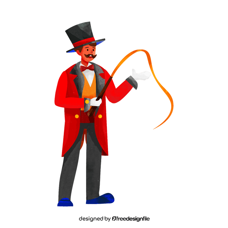 Ringmaster clipart