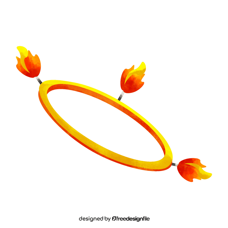 Firehoop clipart