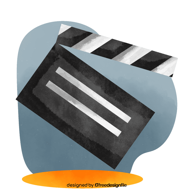 Clapper board vector