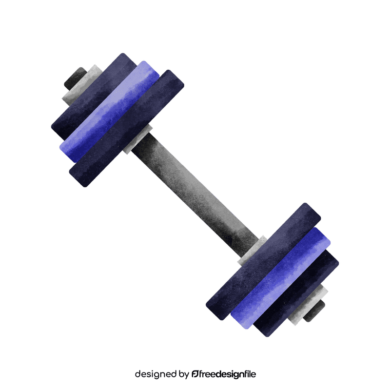 Dumbbell clipart