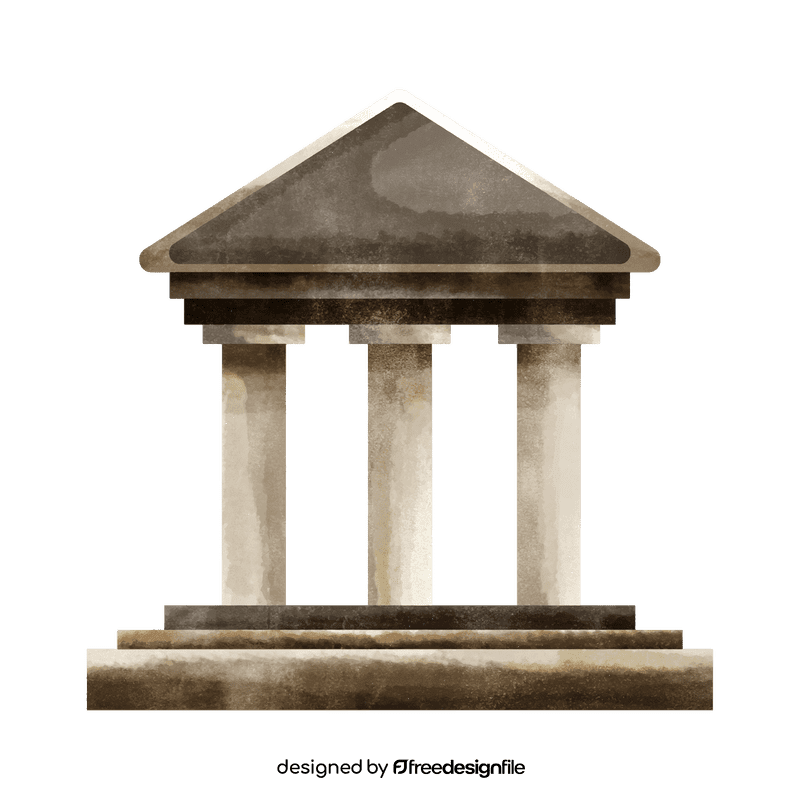 Historical building clipart