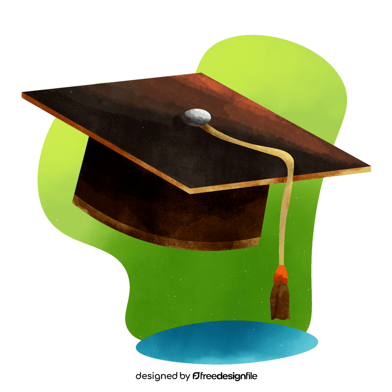 Mortar board vector