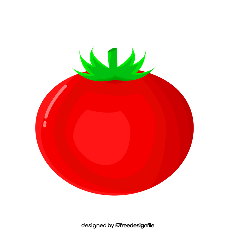 Healthy food tomato clipart
