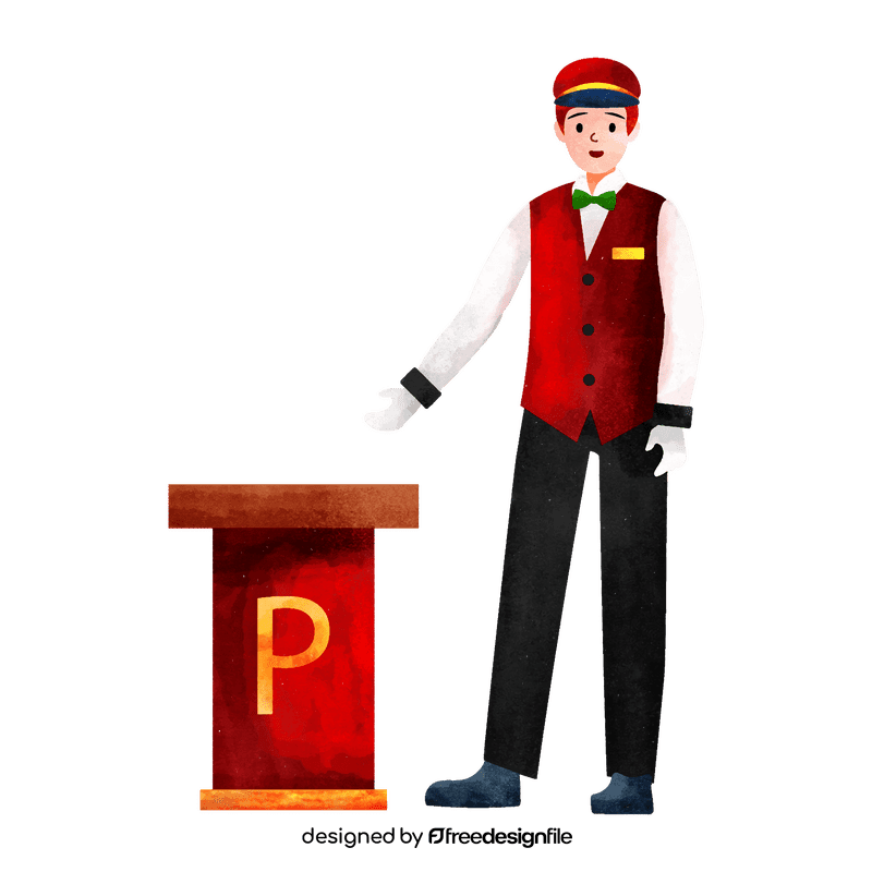 Car valet clipart