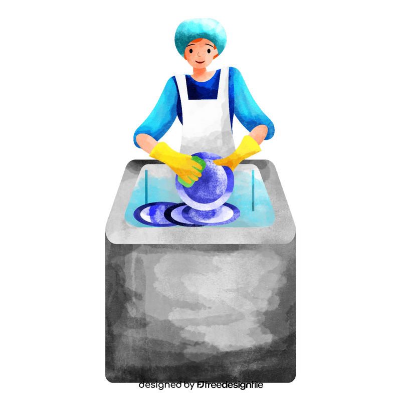 Dishwasher clipart