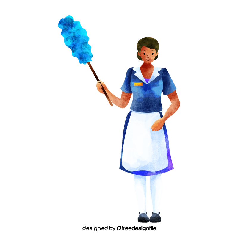 Housekeeper clipart