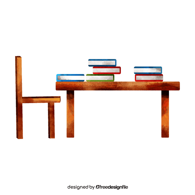 Reading room clipart