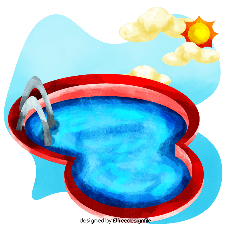 Swimming pool vector