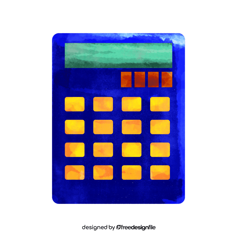 Calculator clipart