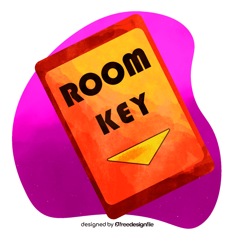 Room key vector