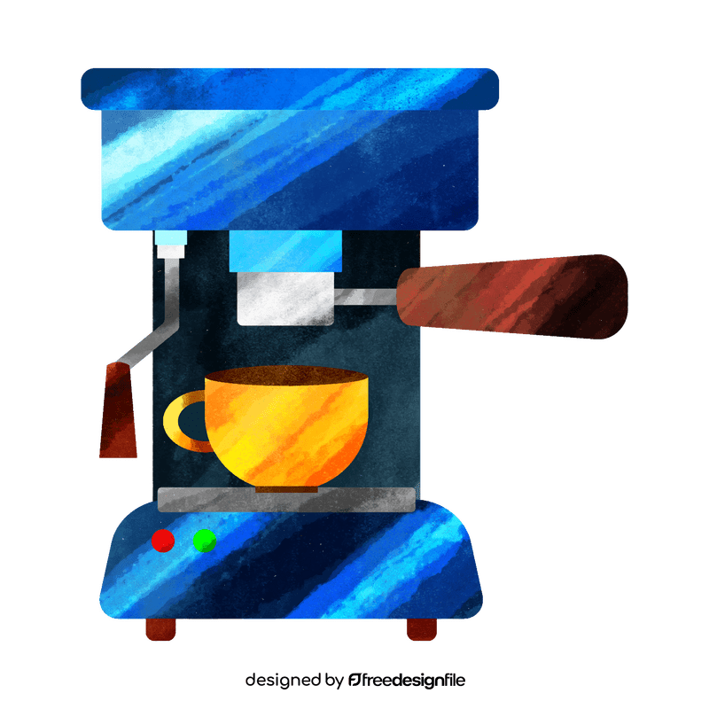 Coffee machine clipart