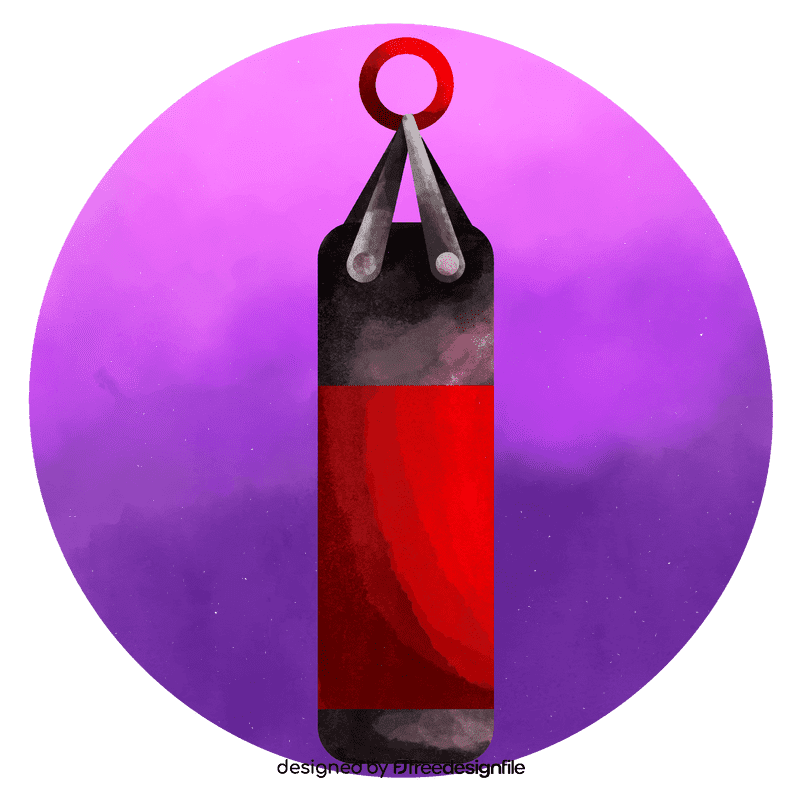 Heavy bag only vector