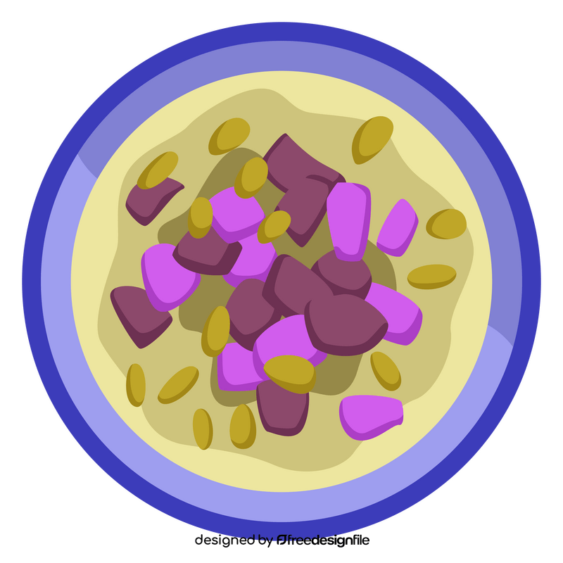 Healthy Food Bircher Muesli clipart