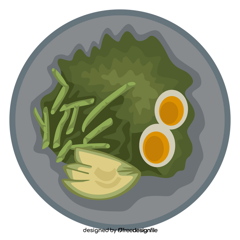 Healthy Food Salad clipart