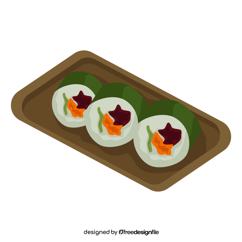 Healthy Food Sushi clipart
