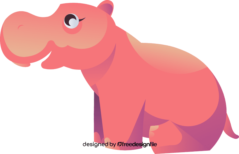 Hippo clipart