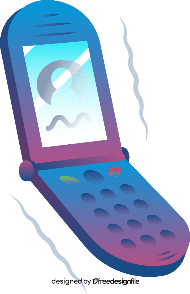 Mobile phone clipart