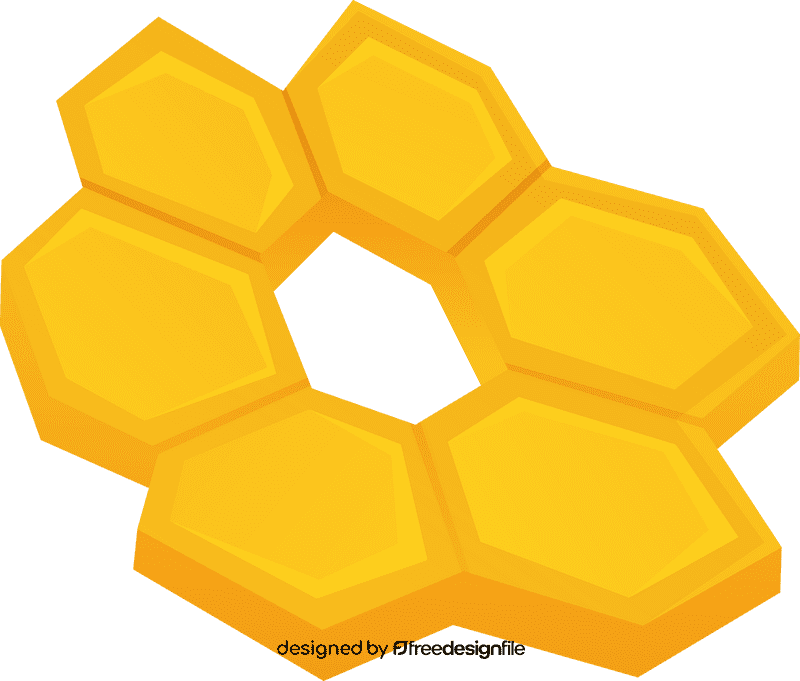 Beehive Honeycomb clipart