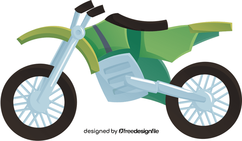 Dirt Bike Modern clipart