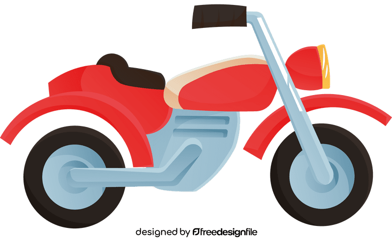 Dirt Bike Retro clipart