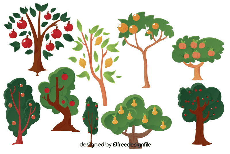Fruit Tree vector