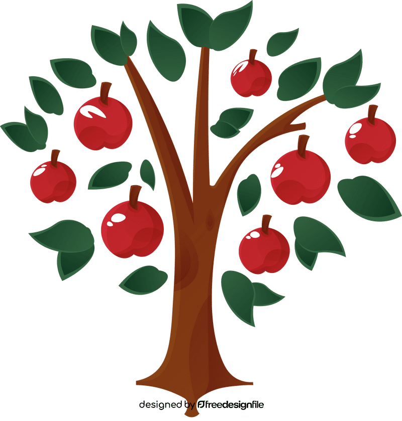 Fruit Tree Apple clipart