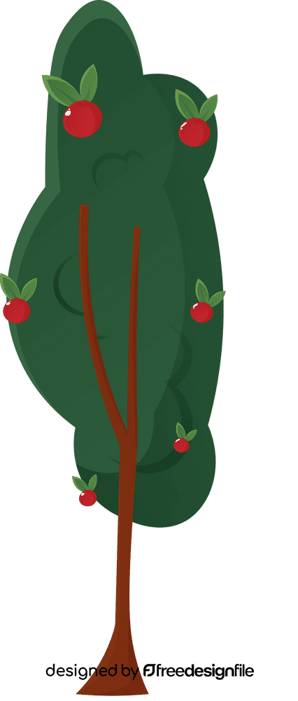 Fruit Tree Apple Small clipart