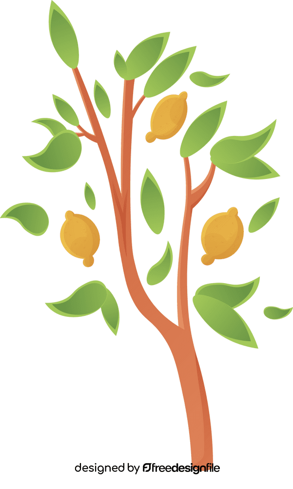 Fruit Tree Lemon clipart
