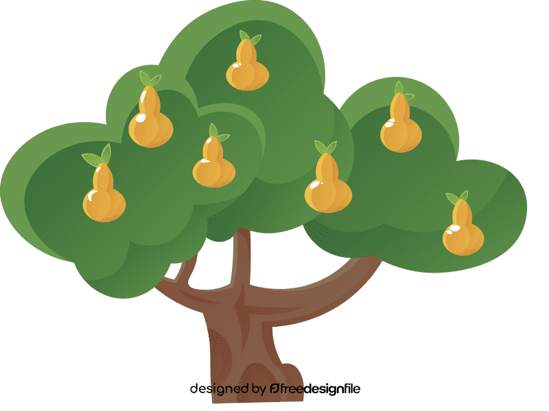 Fruit Tree Pear clipart