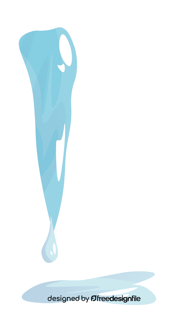 Icicles Melting clipart