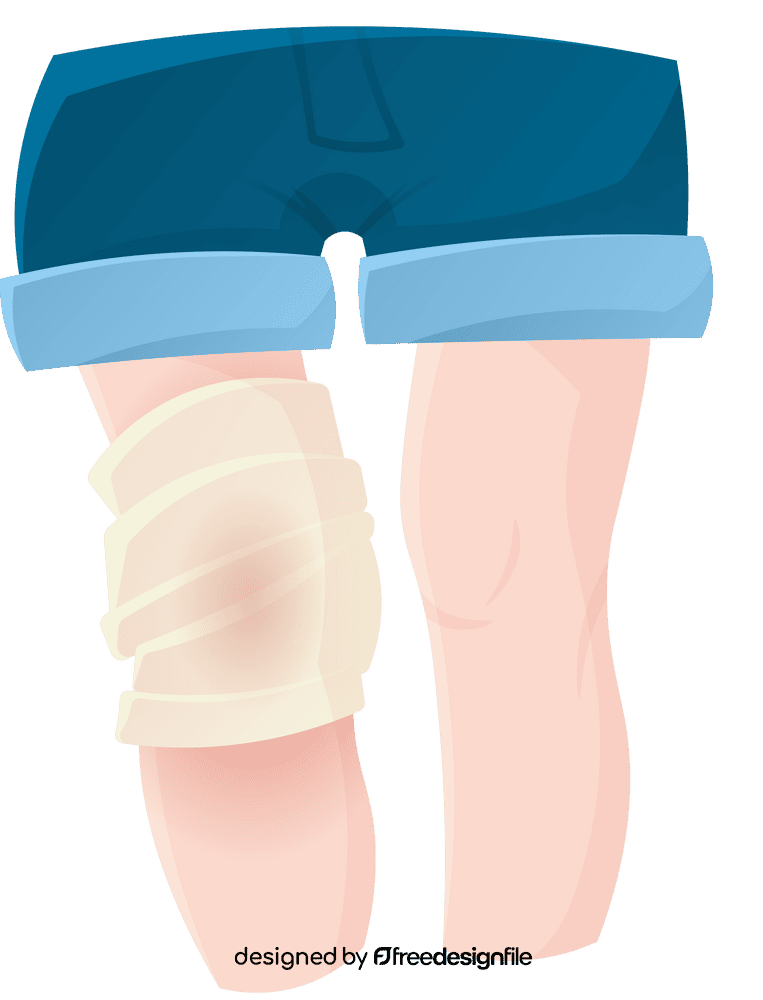 Knee Bandage clipart