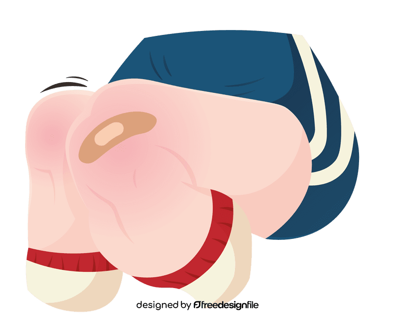 Knee Plaster clipart