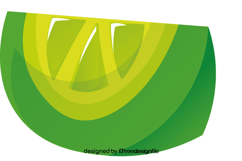 Lime Piece clipart