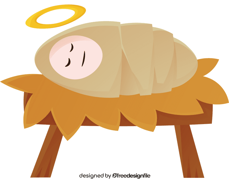 Manger Newborn clipart