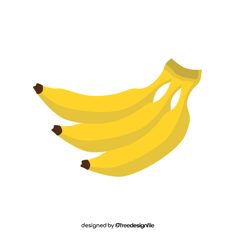 Banana, fruit, food clipart