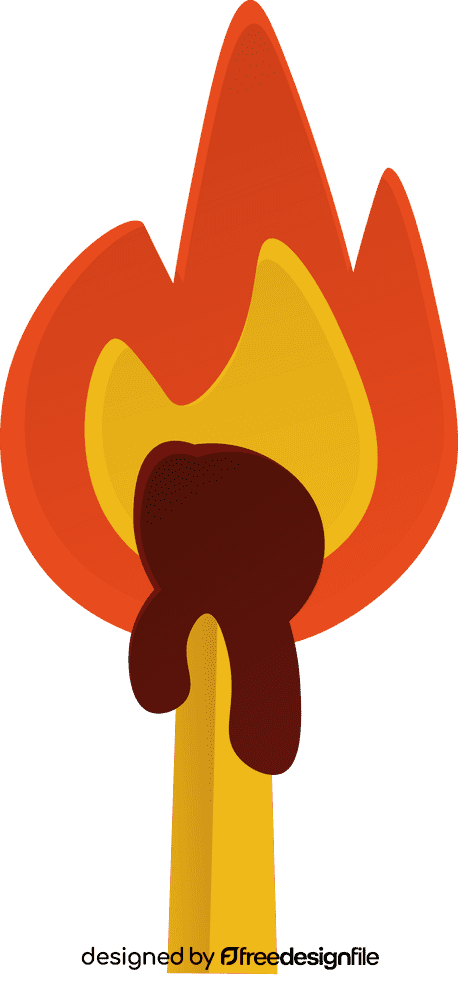 Matches Burning clipart