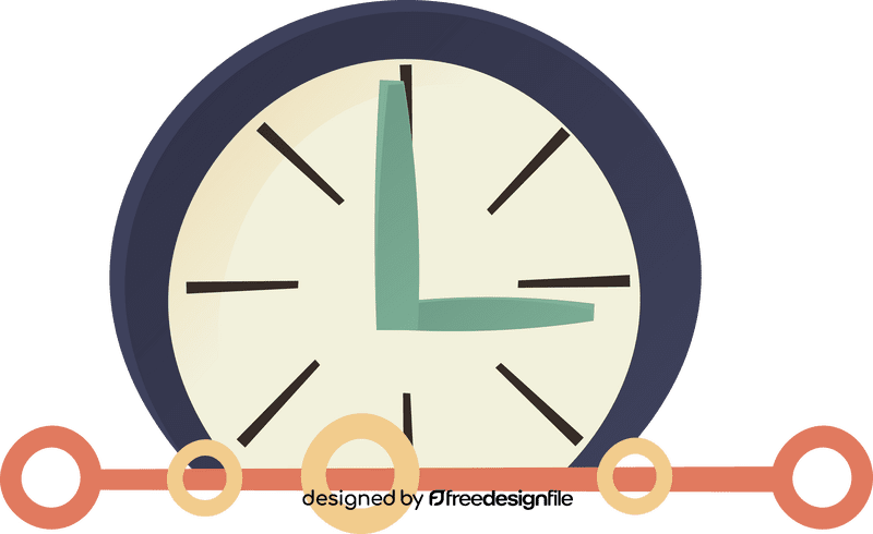 Timeline Clock clipart