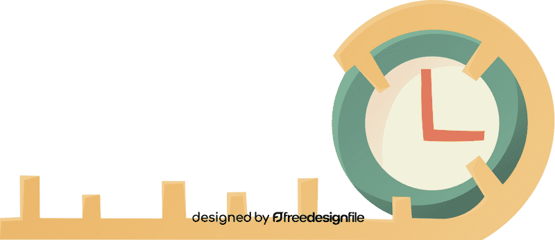 Timeline Clock clipart