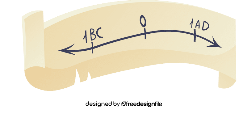 Timeline Scroll clipart