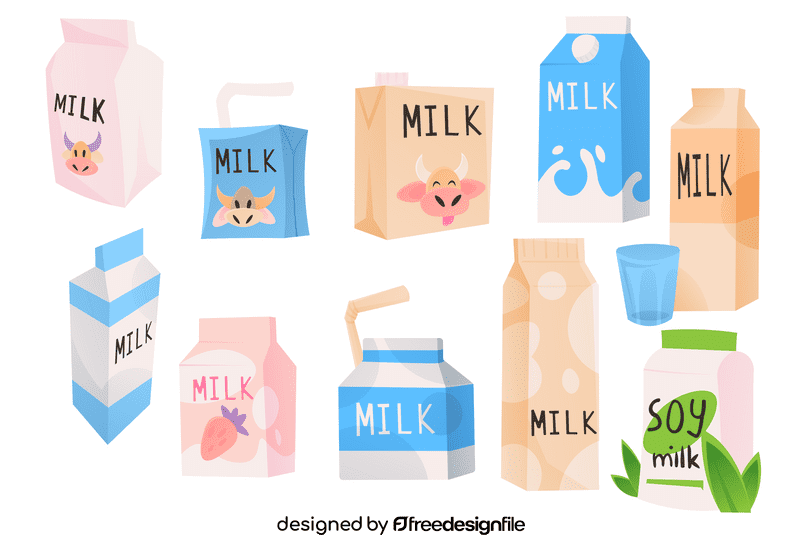 Milk Carton vector