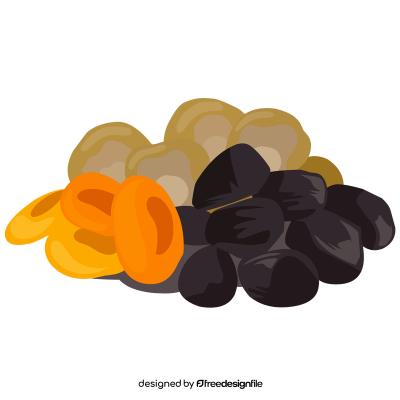 Dried fruit clipart free download