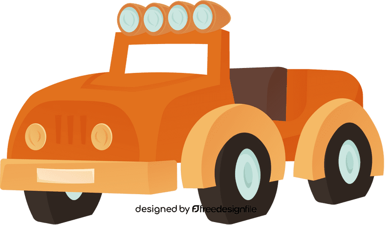 Safari Jeep clipart